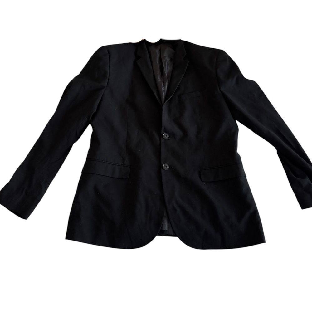 H&M | Men’s Skinny Fit Coupe Moulante Blazer Black Size 46R